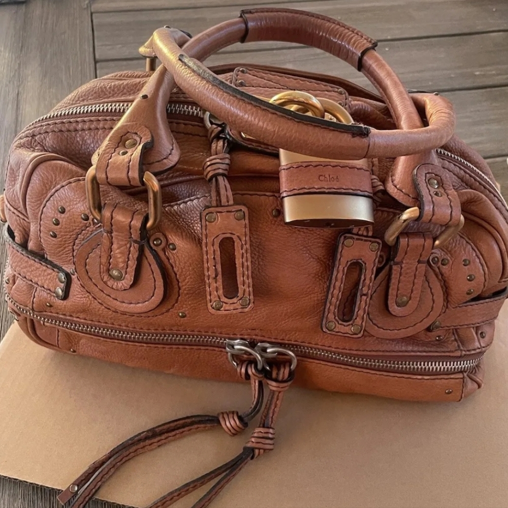 Chloe Vintage duffle purse